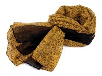 Horúci šál 107x180 cm žltý